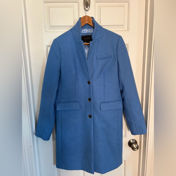 J. Crew Regent 100% Wool Pea Coat 10 - Picture 3 of 11
